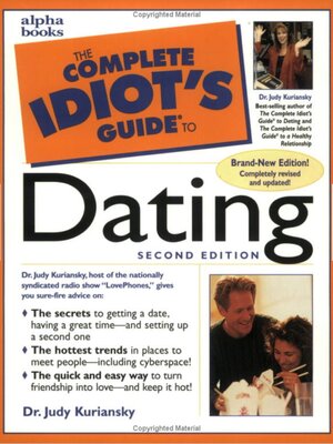 cover image of The Complete Idiot's Guide to Dating,  2E